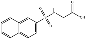 2-(萘-2-磺酰胺)乙酸,92740-48-2,结构式