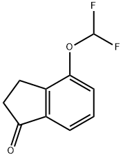 4-(Difluoromethoxy)-2,3-dihydro-1H-inden-1-one, 4-(Difluoromethoxy)-2,3-dihydro-1-oxo-1H-indene|4-(二氟甲氧基)-2,3-二氢-1H-茚-1-酮