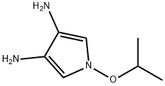 1H-Pyrrole-3,4-diamine,  1-(1-methylethoxy)- Struktur