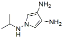 1H-Pyrrole-1,3,4-triamine,  N1-(1-methylethyl)- Struktur