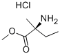 (S)-2-AMINO-2-METHYL-BUTYRIC ACID METHYL ESTER HYDROCHLORIDE|D-异缬氨酸甲酯盐酸盐