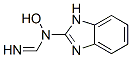 Methanimidamide, N-1H-benzimidazol-2-yl-N-hydroxy- (9CI) 化学構造式