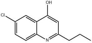 6-CHLORO-2-PROPYLQUINOLINE-4-OL,927800-89-3,结构式