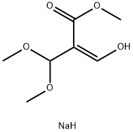 sodium(Z)-2-(dimethoxymethyl)-3-methoxy-3-oxoprop-1-en-1-olate Structure