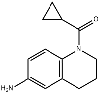 1-(Cyclopropylcarbonyl)-1,2,3,4-tetrahydroquinolin-6-amine,927966-09-4,结构式