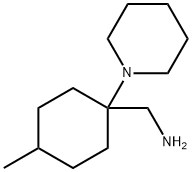 C-(4-Methyl-1-piperidin-1-yl-cyclohexyl)-methylamine Structure