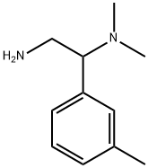 N1,N1-DIMETHYL-1-(3-METHYLPHENYL)-1,2-ETHANEDIAMINE Struktur