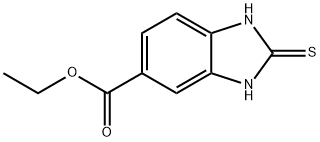 1H-BENZIMIDAZOLE-5-CARBOXYLIC ACID, 2,3-DIHYDRO-2-THIOXO-, ETHYL ESTER|2-硫代-2,3-二氢-1H-苯并[D]咪唑-5-羧酸乙酯