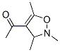 Ethanone, 1-(2,3-dihydro-2,3,5-trimethyl-4-isoxazolyl)- (9CI),92807-67-5,结构式