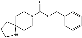 1,8-Diazaspiro[4.5]decane-8-carboxylic acid, phenylMethyl ester,928114-04-9,结构式