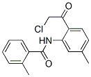 Benzamide,  N-[2-(2-chloroacetyl)-5-methylphenyl]-2-methyl-,928151-36-4,结构式