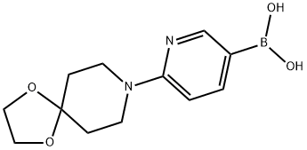 928160-90-1 (6-(1,4-二噁烷-8-氮杂螺环并[4.5]癸烷-8-基)吡啶-3-基)硼酸