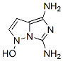 1H-Imidazo[1,5-b]pyrazole-4,6-diamine,  1-hydroxy- Struktur