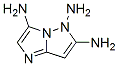 5H-Imidazo[1,2-b]pyrazole-3,5,6-triamine 结构式