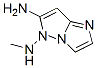 5H-Imidazo[1,2-b]pyrazole-5,6-diamine,  N5-methyl- 化学構造式
