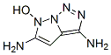 6H-Pyrazolo[1,5-c][1,2,3]triazole-3,5-diamine,  6-hydroxy- Structure