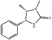 (4R)-1,5α-ジメチル-4α-フェニルイミダゾリジン-2-オン 化学構造式