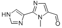 [2,4-Bi-1H-imidazole]-5-carboxaldehyde,  1-methyl- Structure