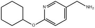 [6-(cyclohexyloxy)pyridin-3-yl]methylamine Structure