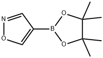 4-异恶唑硼酸 PINACOL ESTER, 928664-98-6, 结构式