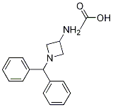 1-DiphenylMethylazetidin-3-aMine acetate Structure