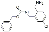 BENZYL 2-(AMINOMETHYL)-5-CHLOROBENZYLCARBAMATE Structure