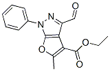 1H-푸로[2,3-c]피라졸-4-카르복실산,3-포르밀-5-메틸-1-페닐-,에틸에스테르