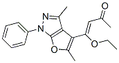 928850-56-0 3-Buten-2-one,  4-(3,5-dimethyl-1-phenyl-1H-furo[2,3-c]pyrazol-4-yl)-4-ethoxy-