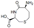 2H-1,4-Thiazocine-3-carboxylicacid,6-aminohexahydro-5-oxo-,(3R-cis)-(9CI) 化学構造式