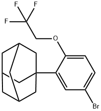 2-Adamantyl-4-bromo-1-(2,2,2-trifluoroethoxy)benzene