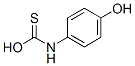 (4-Hydroxyphenyl)carbamothioicacid Struktur