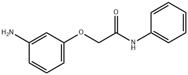 Acetamide, 2-(3-aminophenoxy)-N-phenyl- Structure