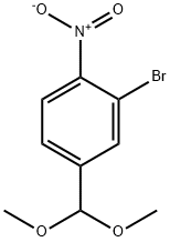 2-BROMO-4-DIMETHOXYMETHYL-NITROBENZENE