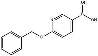 2-Benzyloxy-pyridine-5-boronic acid Struktur