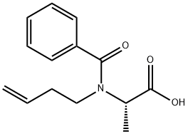Alanine,  N-benzoyl-N-3-buten-1-yl- Struktur