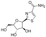 2-beta-arabinofuranosylthiazole-4-carboxamide 化学構造式