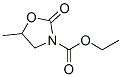 3-Oxazolidinecarboxylic  acid,  5-methyl-2-oxo-,  ethyl  ester,929718-45-6,结构式