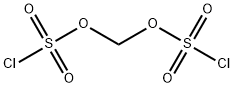 Methylene bis-(chlorosulfate) (MBCS) Struktur
