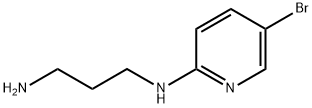 2-N-(3-氨基丙基)-氨基-5-溴吡啶 结构式
