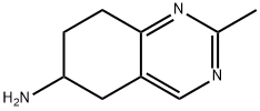 2-METHYL-5,6,7,8-TETRAHYDROQUINAZOLIN-6-AMINE 化学構造式