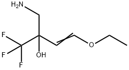 2-(AMINOMETHYL)-4-ETHOXY-1,1,1-TRIFLUOROBUT-3-EN-2-OL Structure