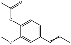 2-Methoxy-4-prop-1-enylphenylacetat