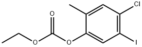 4-chloro-5-iodo-2-methylphenyl ethyl carbonate Structure