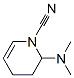 1(2H)-Pyridinecarbonitrile,  2-(dimethylamino)-3,4-dihydro-|