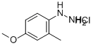 4-甲氧基-2-甲苯肼盐酸盐,93048-16-9,结构式