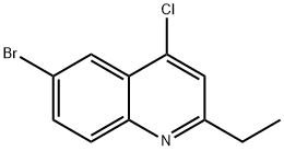 6-BROMO-4-CHLORO-2-ETHYLQUINOLINE