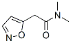5-Isoxazoleacetamide,  N,N-dimethyl- 化学構造式