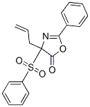 5(4H)-Oxazolone,  2-phenyl-4-(phenylsulfonyl)-4-(2-propen-1-yl)-,930775-48-7,结构式