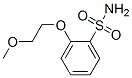 邻-(2-甲氧基乙氧基)苯磺酰胺, 93093-02-9, 结构式