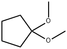 1,1-ジメトキシシクロペンタン 化学構造式
